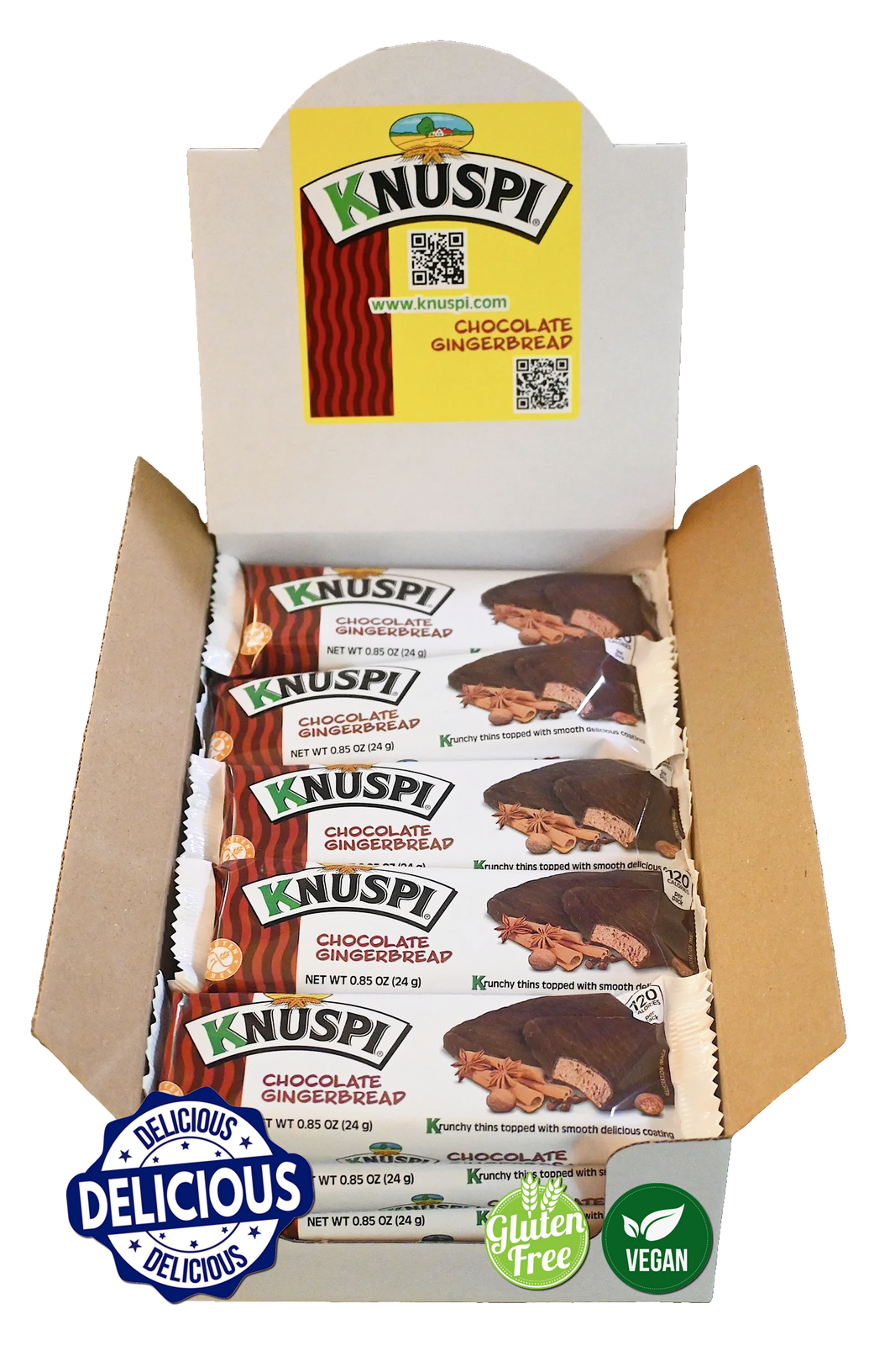 Chocolate Gingerbread - 20 Pack